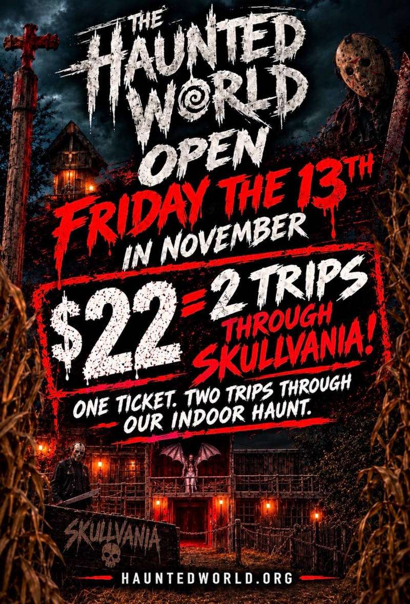 Open Friday the 13th